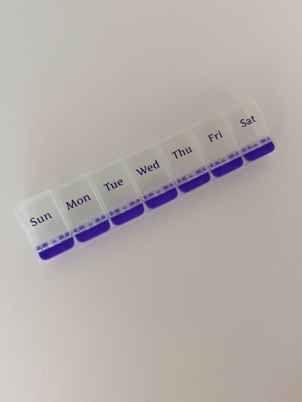 Ezy Dose Push Button Weekly Pill Organizer